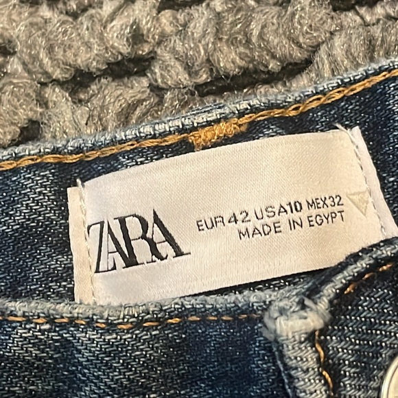 Zara High Waist Wide Leg Jeans - Picture 5 of 5